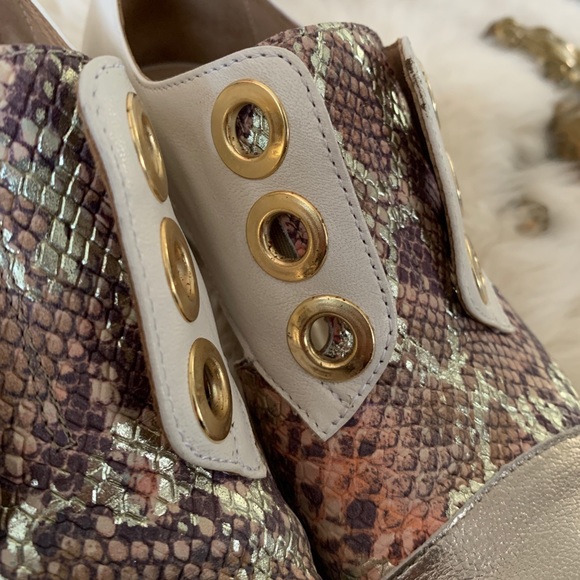 Unity in Diversity leather flat Like New Sz 37 - Picture 6 of 7